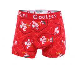Goolies - WRU - Red Scales - Kids Boxer Shorts